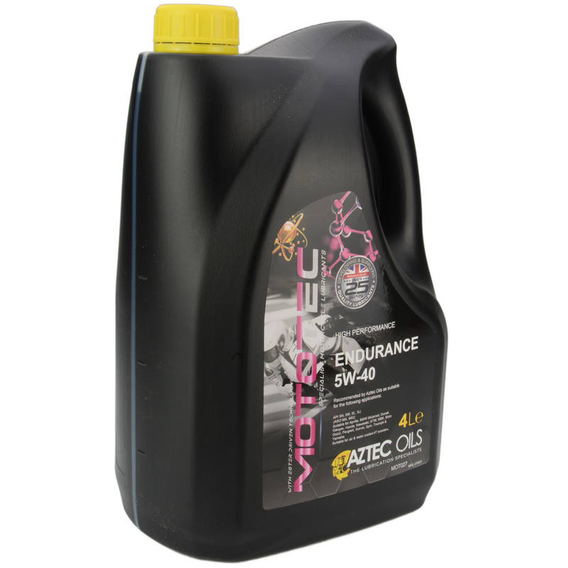 MOTOTEC 5W-40 Endurance 4T Engine Oil (4 Litres)