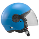 Argentario Visor Jet Helmet - Electric Blue