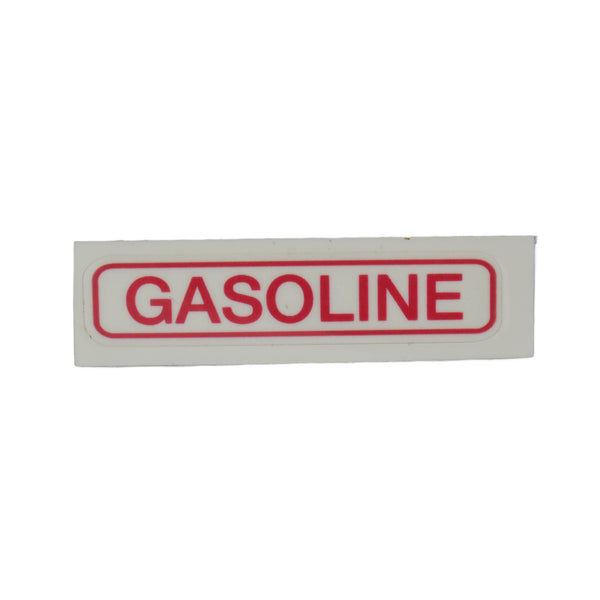 RD Original Vespa Fuel Tank 'Gasoline Sticker'