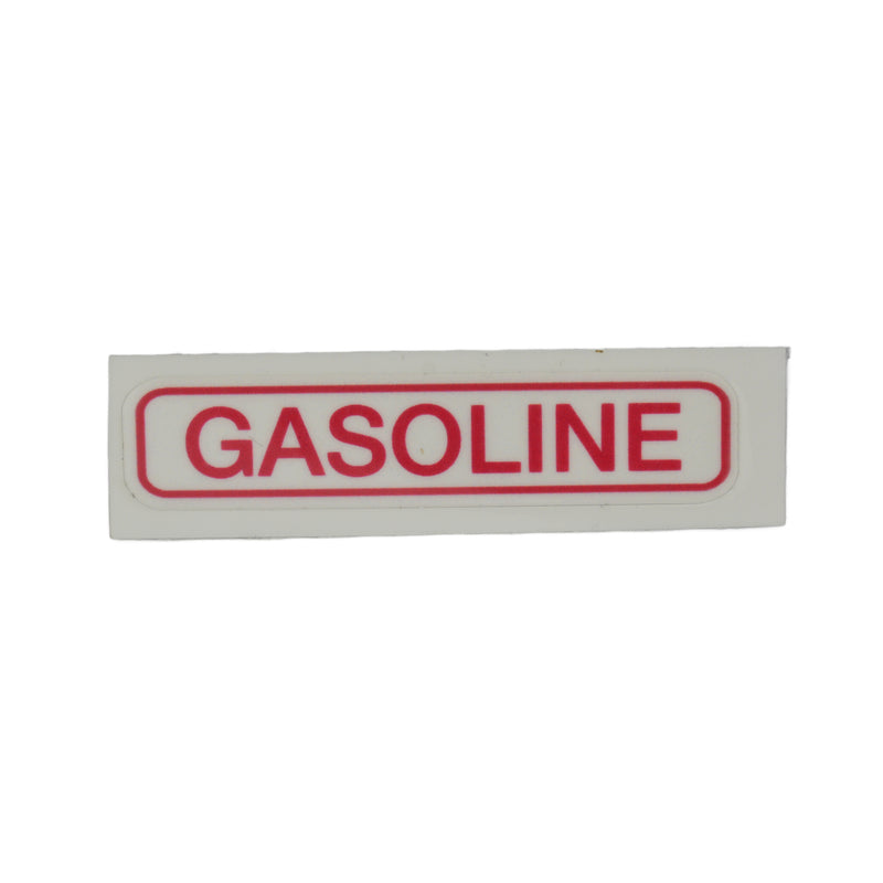 RD Original Vespa Fuel Tank 'Gasoline Sticker'