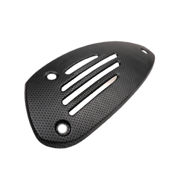 Piaggio Vespa GTS/GTV Carbon Effect Exhaust Shield