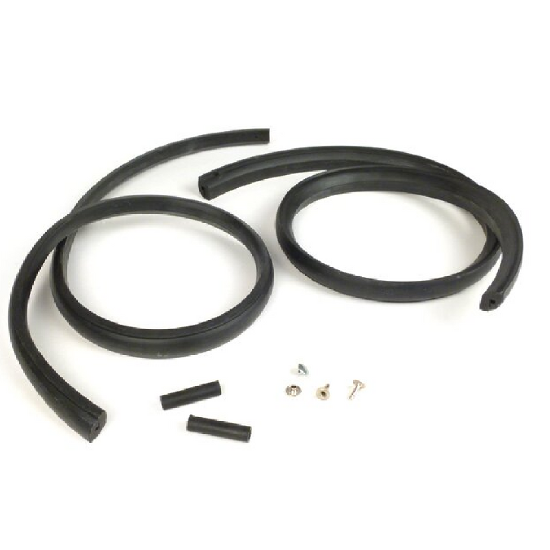 BGM Original Vespa PX/T5 Side Panel Rubber Kit Black