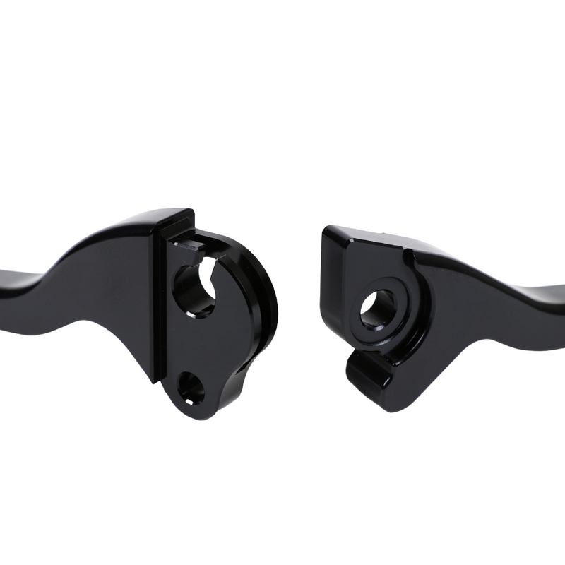 BGM PRO Vespa PX Grimeca Brake and Clutch Lever Set Gloss Black (1998-2003)