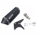 Scorpion Vespa GTS 125 iGET (2020-2022) EURO 5 Black Ceramic Exhaust